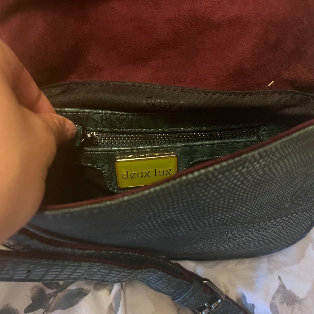 Deux Lux basketprint messenger bag small - Picture 3 of 5